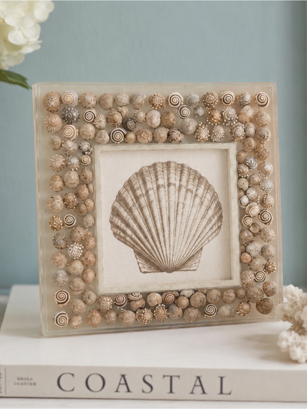 Seashell Acrylic Picture Frame 🐚